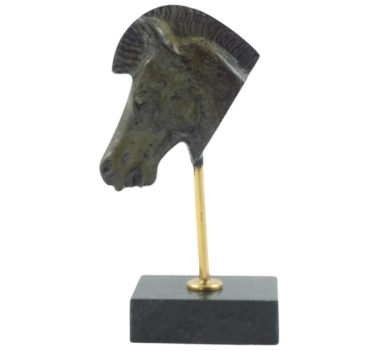 Cabeza de Caballo Griego en Bronce, Museo de la...