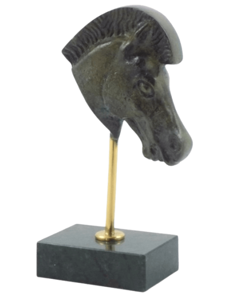 Cabeza de Caballo Griego en Bronce, Museo de la Acrópolis