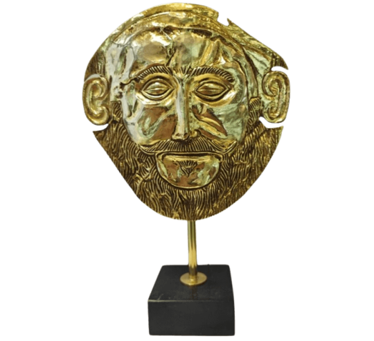 Gold-Plated Mask of Agamemnon, Archaeological Museum of Athens