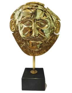Gold-Plated Mask of Agamemnon, Archaeological Museum of...