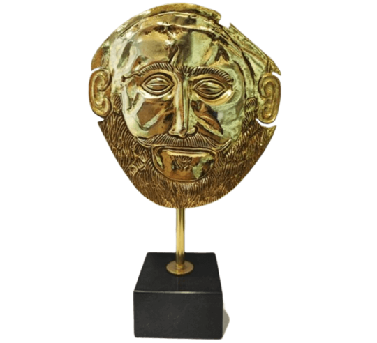 Gold-Plated Mask of Agamemnon, Archaeological Museum of Athens