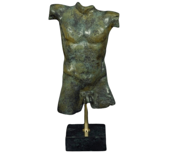 Torse en bronze d'Eros, dieu de l'Amour