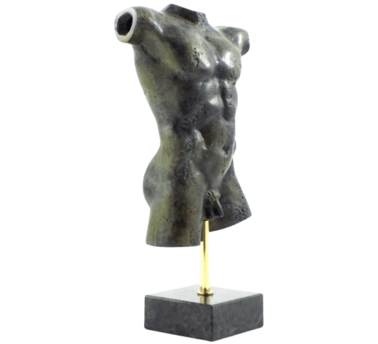 Torse en bronze d'Eros, dieu de l'Amour