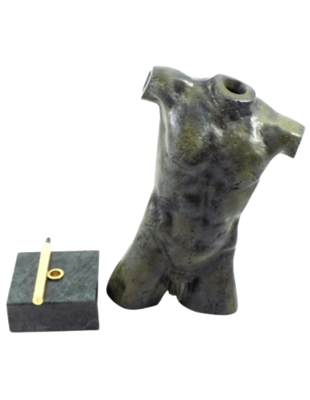 Torso en bronce de Eros, el dios del amor