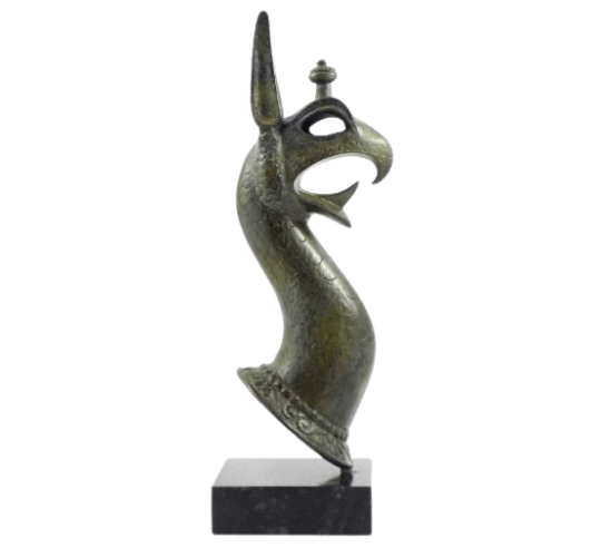 Tête en bronze de Griffon, Musée archéologique...