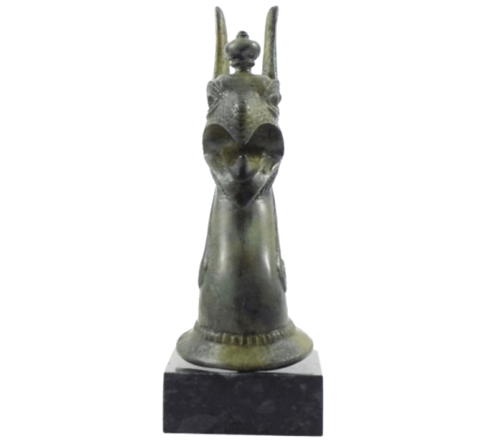Tête en bronze de Griffon, Musée archéologique...