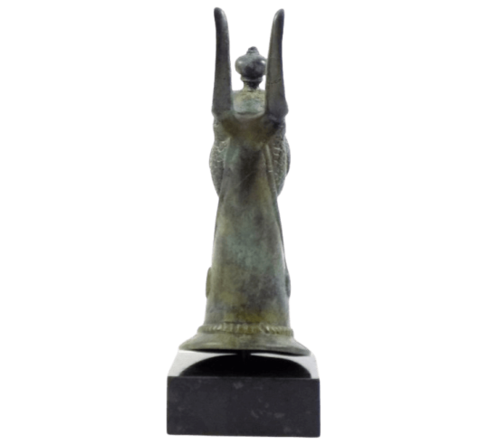 Cabeza de grifo en bronce, Museo Arqueológico...