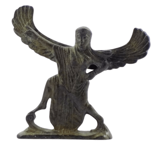 Estatuilla de bronce de Niké, diosa de la victoria, Museo Británico