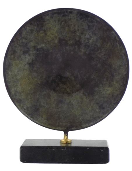 Espejo de bronce, Eros montando un delfín, Museo de Bellas Artes de Boston