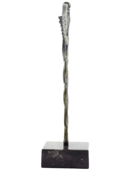 Caduceo o Kerykeion en bronce de Hermes, mensajero de los dioses