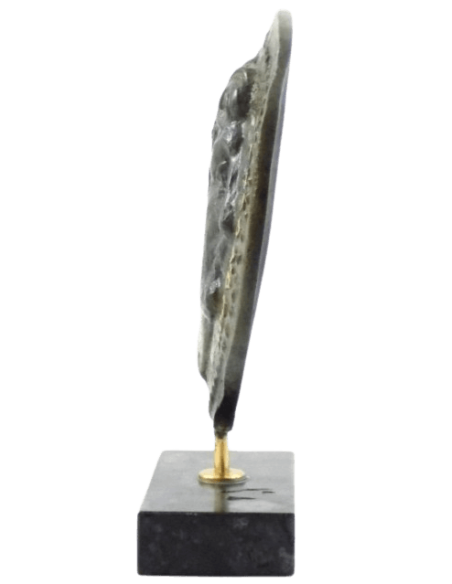 Espejo de bronce, retrato de Alejandro Magno según el antiguo