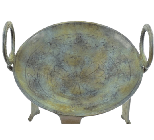 Greek sacrificial bronze tripod for delivering...