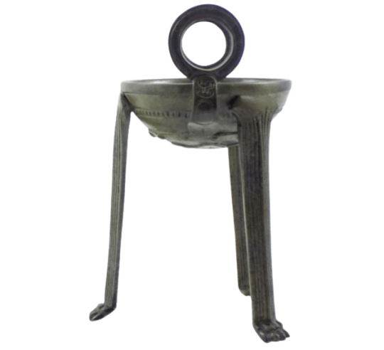 Greek sacrificial bronze tripod for delivering...