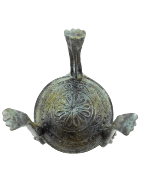 Trépied sacrificiel grec en bronze pour la délivrance des oracles et cérémonies rituelles antiques