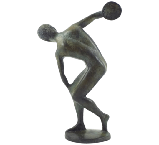 Estatua en bronce del Discóbolo según Myron de...