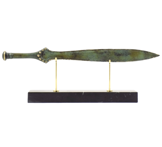 Épée Courte ou Xiphos en Bronze de Hoplite Grec