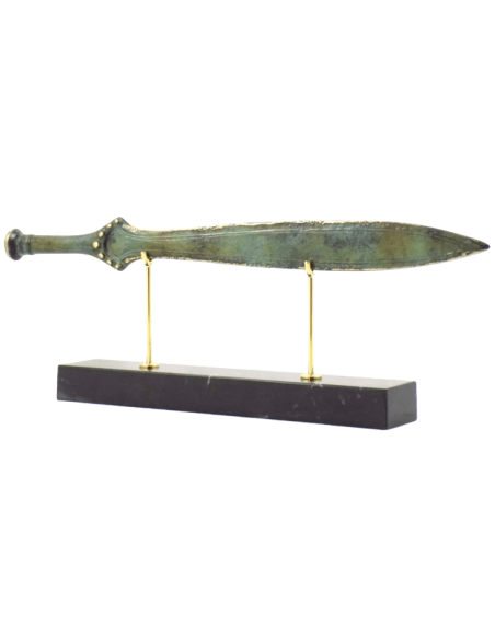 Espada corta o xifos de bronce del hoplita griego