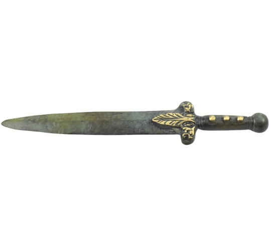 Bronze Short Sword or Spartan Warrior Xiphos,...