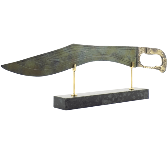 Espada larga de bronce o Kopis macedonio,...