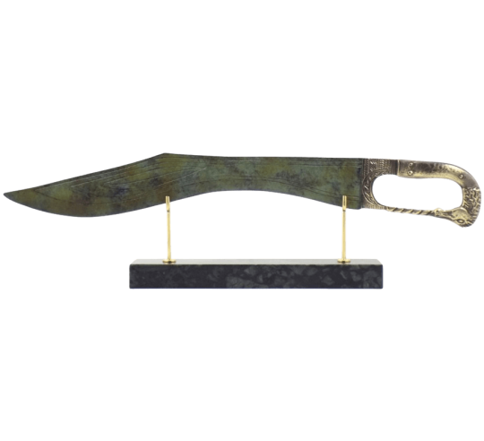 Espada larga de bronce o Kopis macedonio,...