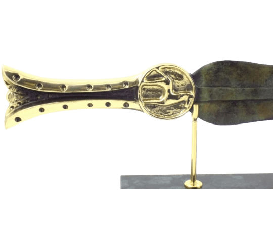 Épée courte en bronze ou Xiphos de Paris,...