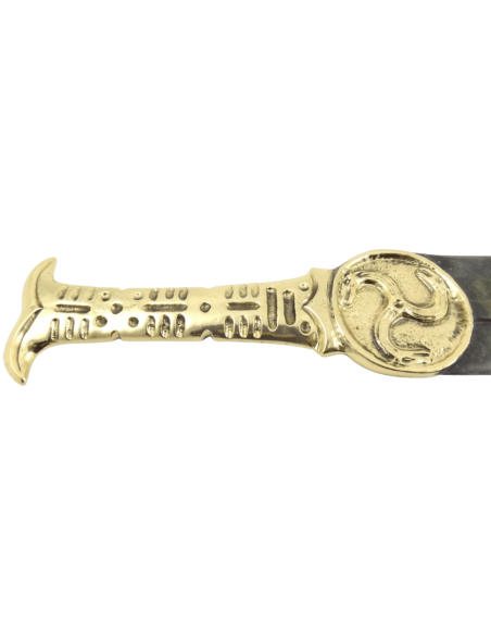 Espada corta de bronce o Xifos de Persé, hijo de Zeus y Danae. Vencedor de la Gorgona Medusa y Rey de Micenas