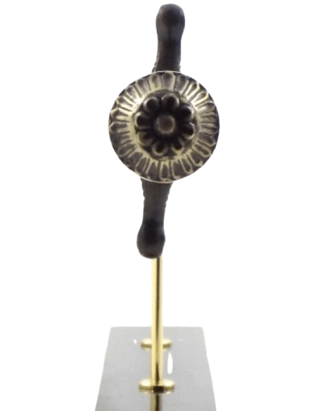 Bronze Short Sword or Xiphos with lion head motifs