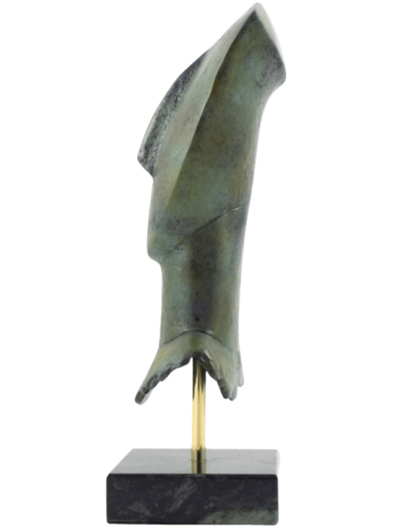 Female idol head in bronze, Spedos type, Early Cycladic II, Keros Culture