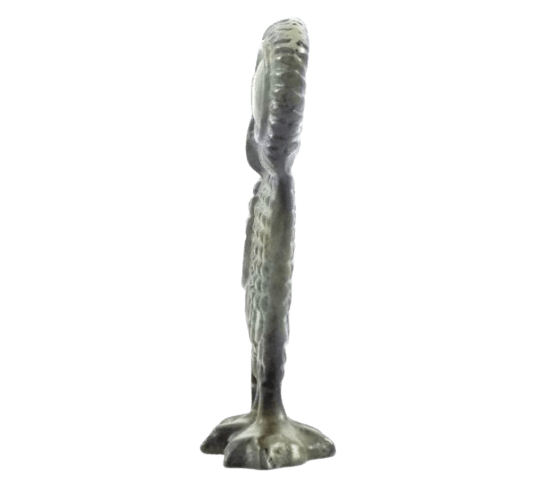 Estatuilla de búho en bronce, símbolo de...