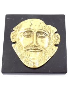 Paperweight featuring the Effigy of the Mask of...