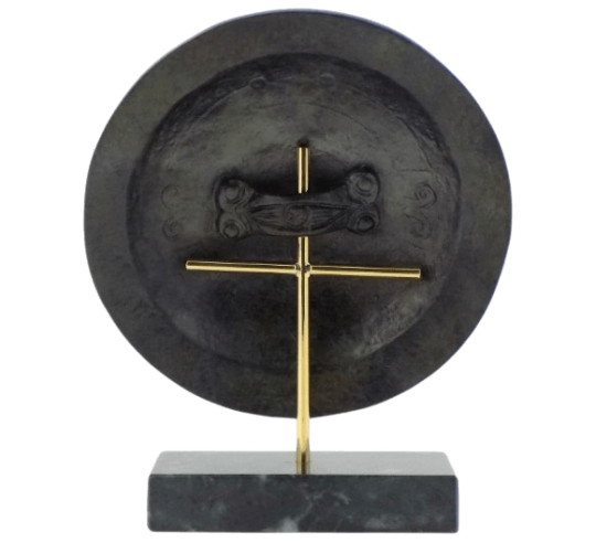 Escudo de Bronce Espartano, Leyenda de la...