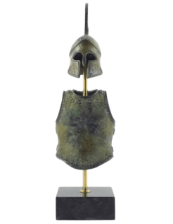 Armure de guerrier hoplite spartiate, panoplie avec...