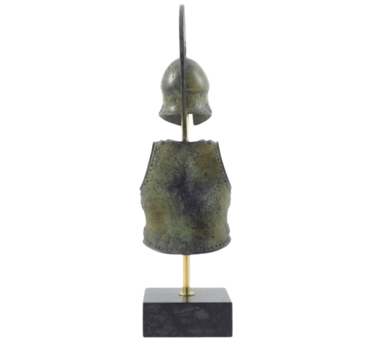 Armure de guerrier hoplite spartiate, panoplie...