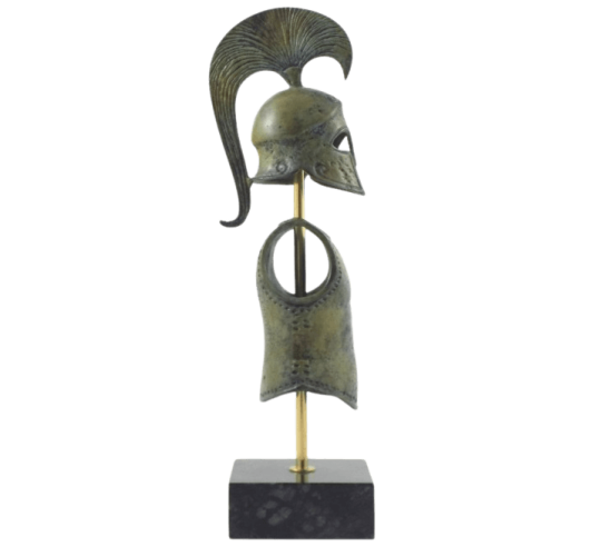 Bronze armor of Leonidas I, king of the...