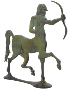 Estatuilla de Céntauro Griego en Bronce de estilo...