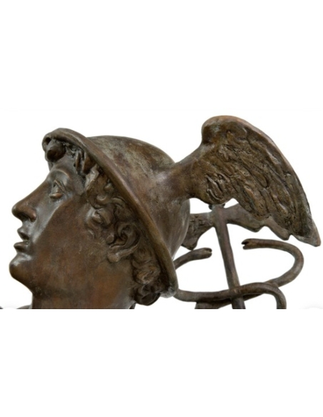 Life-Size Bronze Statue - Reproduction of Mercury after Giambologna