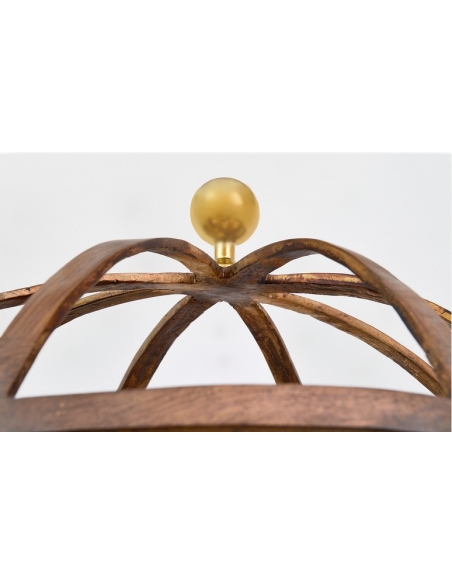 Esfera Armilar en Bronce Patinado con Todos los Signos del Zodiaco