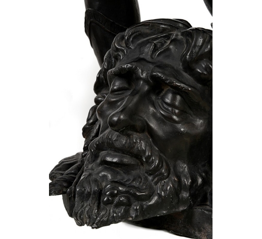 Estatua en Bronce Patinado: David según...