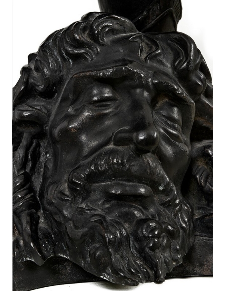 Estatua en Bronce Patinado: David según Verrocchio - Obra Maestra del Renacimiento