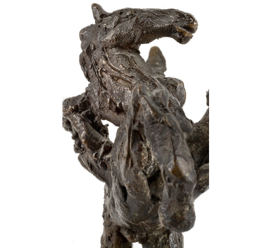 Statuette en Bronze Patiné : L'Envol de Pégase