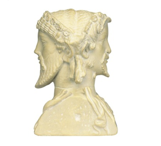 Double head of Hermès