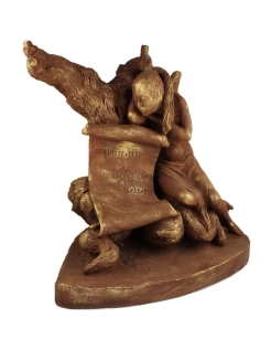 Statue of angel, tomb stone personalization