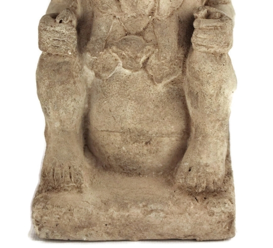 Egyptian god bes statue