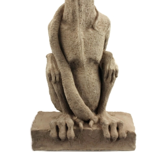 Mocking demon gargoyle by Temarte