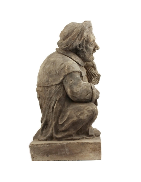 Gargouille récoltant son blé