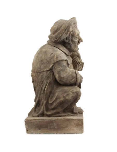 Gargouille récoltant son blé