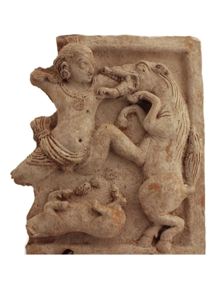 Krishna luttant contre les démons Krishna luttant contre les démons