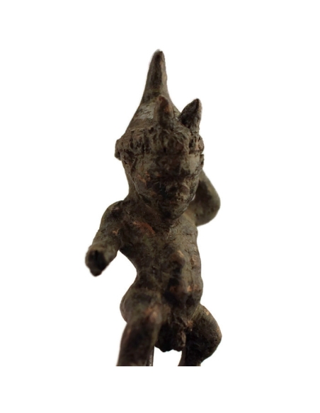 Estatuilla griega de un enano bailarín o pigmeo Estatuilla griega de un enano bailarín o pigmeo