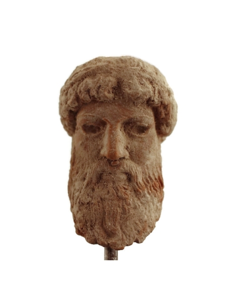 Greek theatre mask depicting Zeus