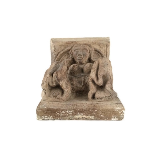 Modillon roman femme